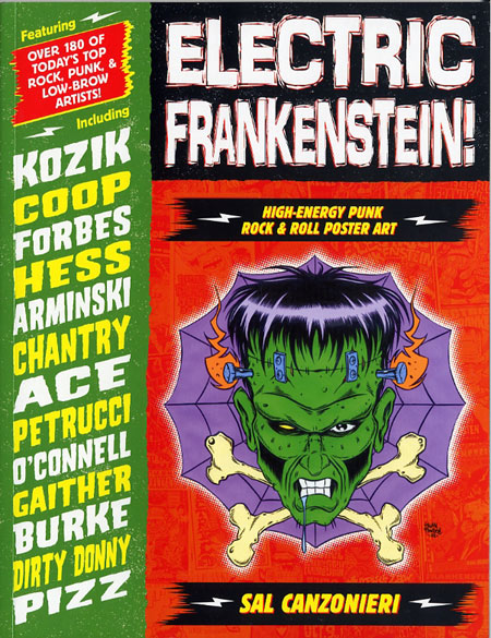 Cover of Electric Frankenstein  