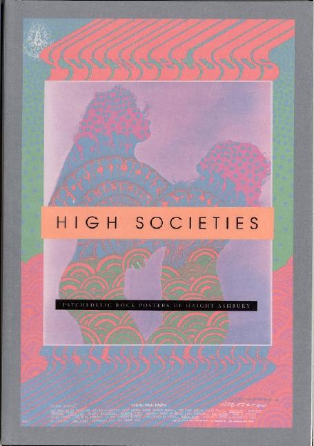 Cover of High Societies  Psychedelic Rock Posters from Haight Ashbury