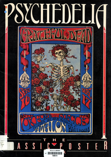 Cover of Psychedelia  The Classic Poster Book