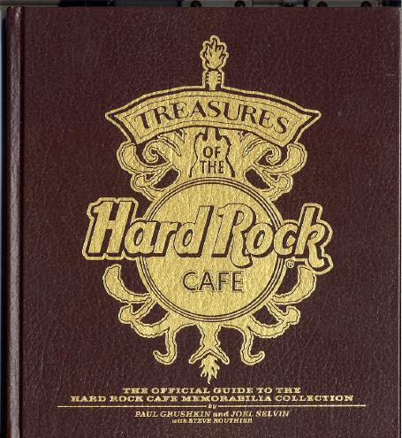 Cover of Treasures of the Hard Rock Cafe  The Official Guide to the Hard Rock Cafe Memorabilia Collection